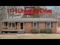 Home Tour 1114 University Drive