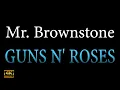 Download Lagu Mr  Brownstone KARAOKE - Guns N' Roses