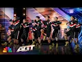 Lagu Junior New System: Filipino Dance Group Slays In Six Inch Heels | AGT