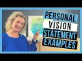 Personal Vision Statement Examples YOU NEED TO SEE THESE
