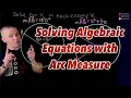 Master Algebra with Arcs Central Angles Solve Equations Step-by-Step
