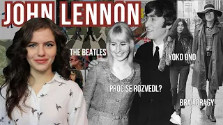 Download JOHN LENNON | od školního rebela k The Beatles a Yoko Ono | Just Justýna MP3