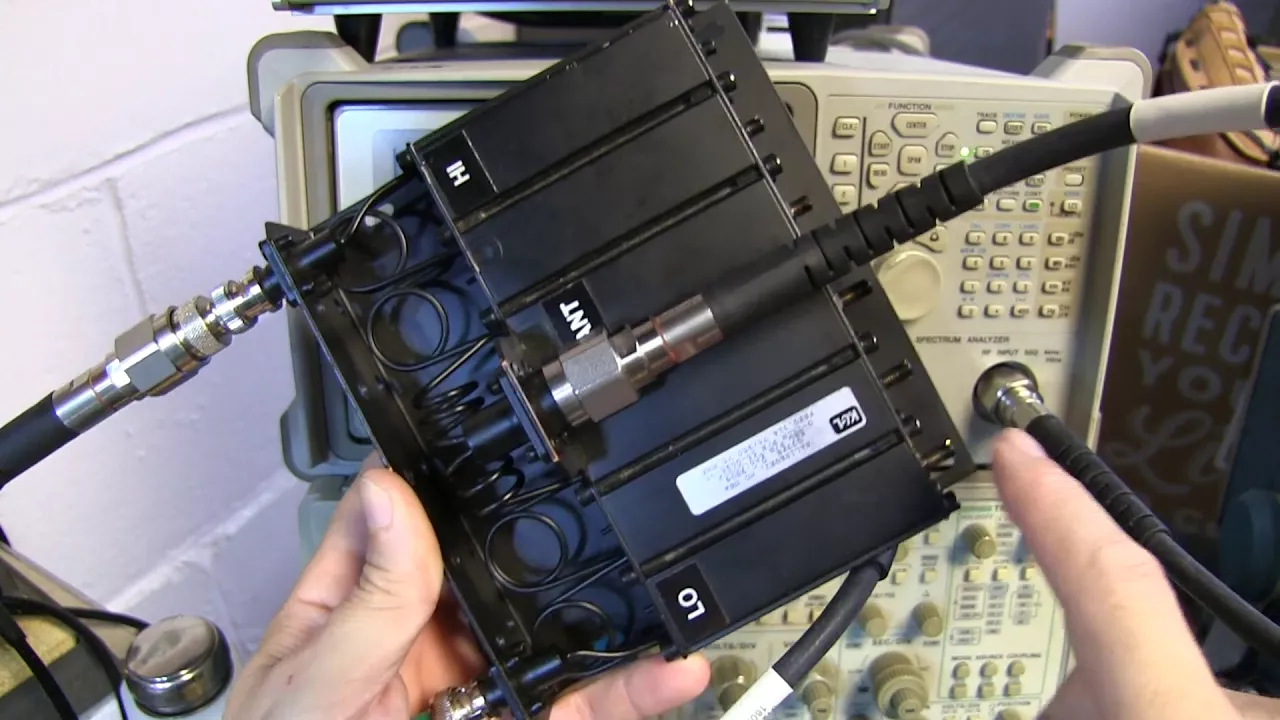 #270: Tune a Duplexer with a Spectrum Analyzer + Tracking Gen or VNA