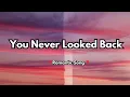 You Never Looked Back 💔 (Lyrics Video) | Sad Heartbreak Song | Painful Goodbye