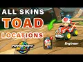 How to Unlock All Toad Mario Kart World