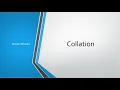30 Collation In SQL Server