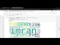 Wordcloud of Reham Khan s book Text scrapping NLP