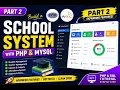 Creating School System Login Page and MySQL Database Creation Part 2
