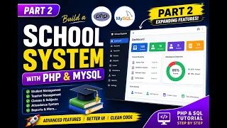 Creating School System Login Page and MySQL Database Creation Part 2