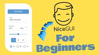 NiceGUI For Beginners Build An UI to Python App in 5 Minutes