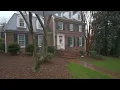 Winter Rain Walk Through North Carolina Neighborhoods | Nature Sounds for Sleep and Study