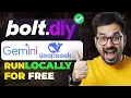 Bolt DIY Gemini 2 0 Deepseek-V3 Develop a Full-stack App For FREE Without Writing ANY Code