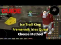 OSRS Ice Troll King Guide - Fremennik Isles Quest