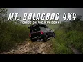 Mt Balagbag 4x4 Epic at the Top Chaos on the Way Down