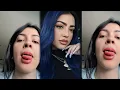 Malu Trevejo Shows Her Tongue Piercing