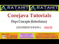 java Tutorials Oops concept by Mr Ratan class-01
