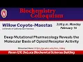 Willow Coyote Maestas Biochemistry Colloquium