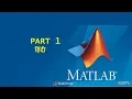 MATLAB HINDI Part 01 Language Basics Matrices and Arrays