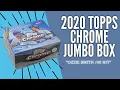 Opening Up A 2020 Topps Chrome Jumbo Box HUGE OZZIE SMITH AUTO