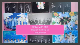 unbox with me map of the soul 7 the journey