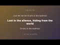 Drunk in the Bathtub | Original Song | Emotional Late-Night Pop Song