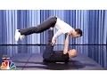 Tim Ferriss and Jimmy Do AcroYoga