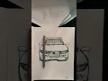 Lagu Menggambar mobil dari depan #shorts #car #drawing