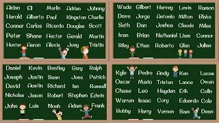 boy names 100 most popular baby boy names in english how to pronounce boy names