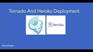 Build Basic Tornado App And Deploy It In Heroku - Part 1