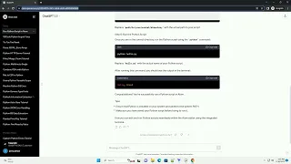 How do we run a Python script in Atom editor