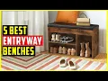 Best Entryway Benches in 2024 Top 5 Best Entryway Benches Review