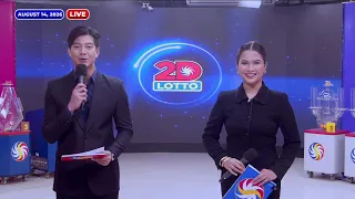 LIVE PCSO 9 00 PM Lotto Draw - August 14 2026