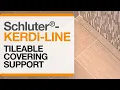 Schluter -KERDI-LINE Tileable Covering Support