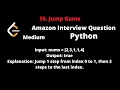 LEETCODE 55 JUMP GAME PYTHON