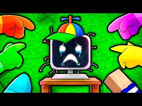 ГРУСТНАЯ ИСТОРИЯ МИСТЕР ФАН КОМПЬЮТЕР В МАЙНКРАФТ МУЛЬТИК SPRUNKI