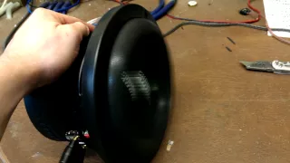 Sundown E8 v 4 Production Woofer