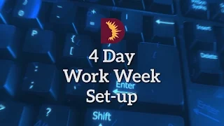 4 Day Work Week Setup Instructions