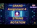 STRING Rotation Grand Assignment-4