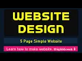 Download Lagu Making a website | 5 page HTML website with coding About Product Gallery Contact | #highblixweb 108