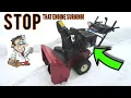 FIXING A Snowblower That Surges With Donyboy73