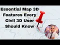 Essential Map 3D Features every Civil 3D User should know