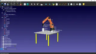 RoboDK python programming Multiparts pick and place using python programming
