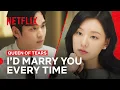 Lagu Kim Ji-won Makes Kim Soo-hyun’s Heart Race | Queen of Tears | Netflix Philippines