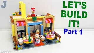 LEGO Friends 2025 Restaurant & Cooking School 42655 Build Part 1