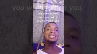 ogun isoye todaju daada confirm brain booster charm