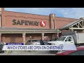 What grocery stores are open on Christmas