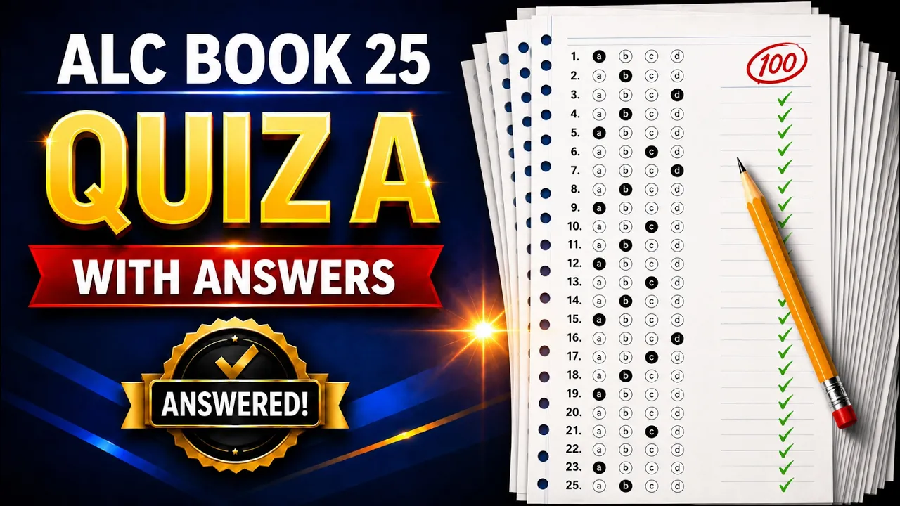 ALC Book 25 Quiz A | Listening & Reading with Answers: video thumbnail
