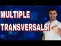 Multiple Transversals With Parallel Lines