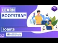 Bootstrap Toast Plugin Tutorial in Hindi Urdu