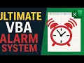 Ultimate VBA Alarm System - Automate Your Deadlines Never Miss One Again Part 3